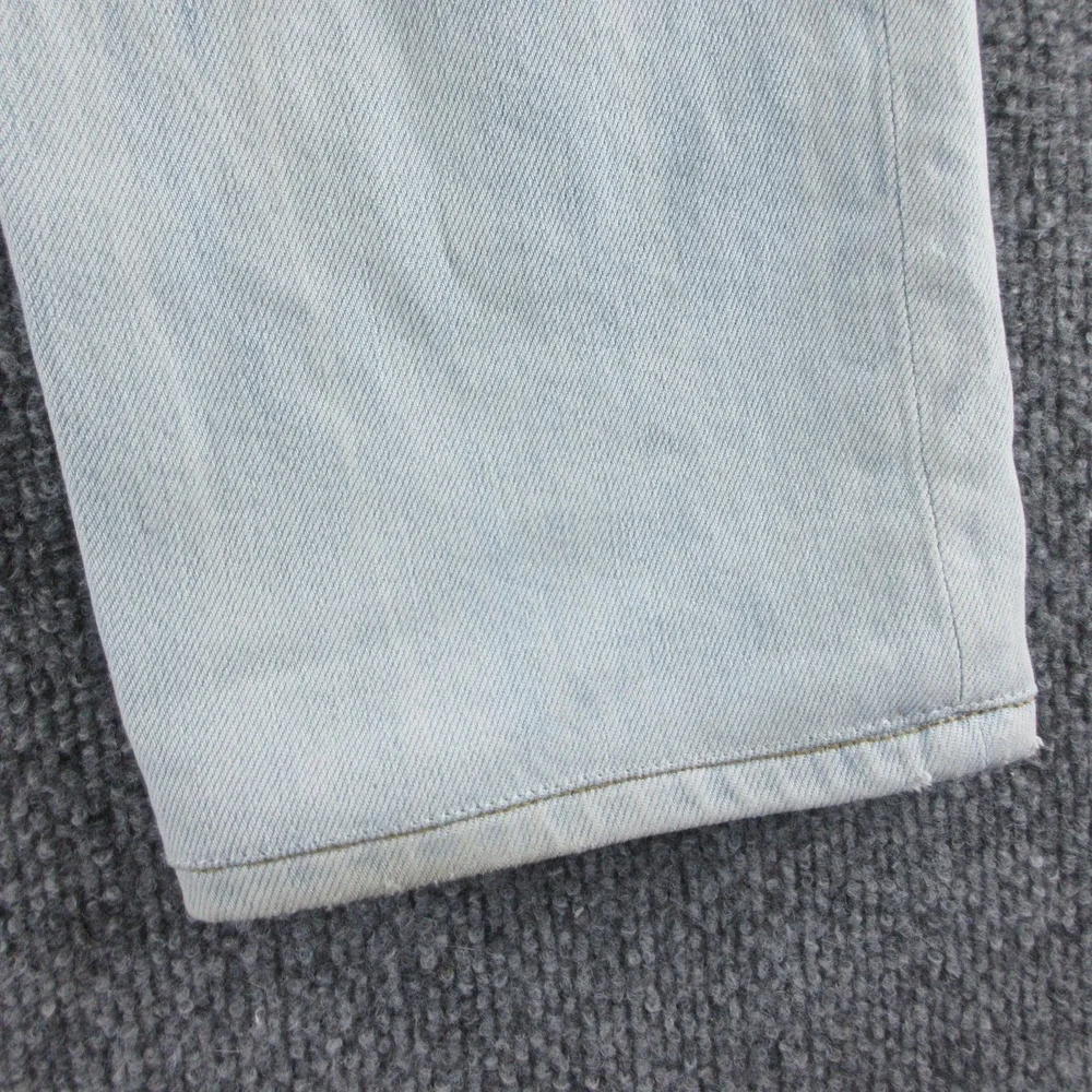 Acne Studios North Lt Blue Jeans Mens 32x28 Light Wash Slim Straight Stretch